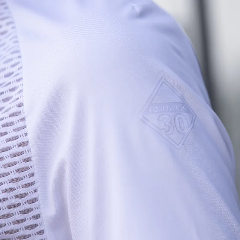 Equetech Ladies Active Extreme Competition Shirt White-5
